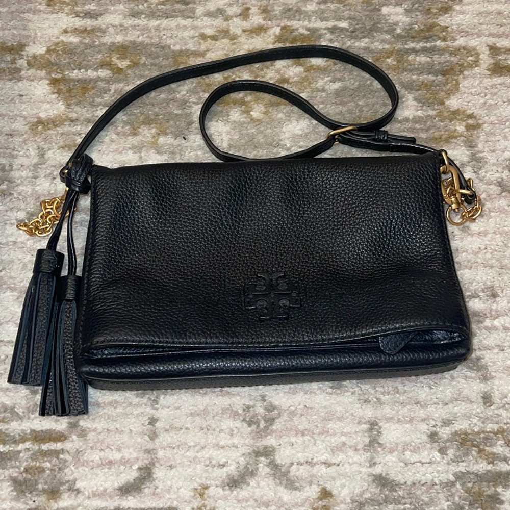 Tory Burch McGraw fold over crossbody bag
